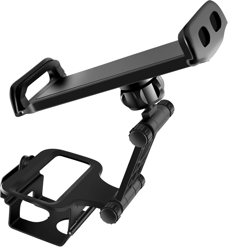 Tineer حامل أمامي موسع للتحكم عن بُعد لطائرات DJI Mavic 2 Pro/Zoom وMini وAir وSpark، يدعم 4.6-11 بوصة لحامل الهاتف/الكمبيوتر اللوحي، مشبك تركيب - Image 3
